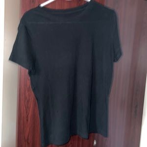 plain black target shirt